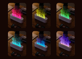 Flame Effect Aroma Diffuser LED – Detail