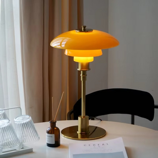 Vnitřní Stolní Lampa | Kopulové Stínidlo Světlo