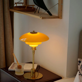 Vnitřní Stolní Lampa | Kopulové Stínidlo Světlo