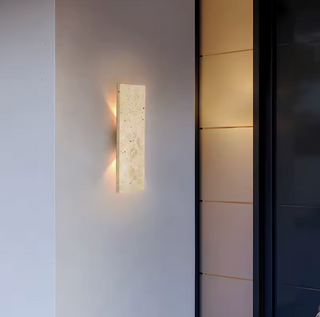 Nowoczesna prostokątna lampa ścienna LED do salonu