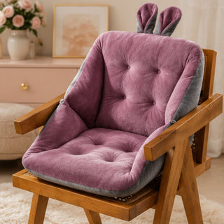 Ergonomic seat cushion for the tailbone for pain-free sitting and proper posture