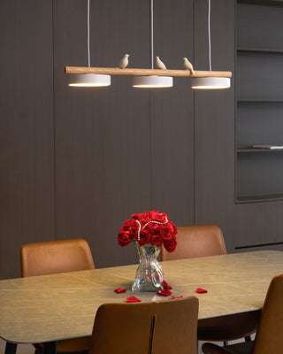 Dekorativní LED Závěsné Svítidlo | Moderní Lustr s Ptáčky