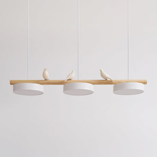 Dekorativní LED Závěsné Svítidlo | Moderní Lustr s Ptáčky