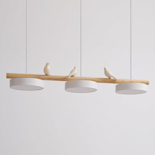 Dekorativní LED Závěsné Svítidlo | Moderní Lustr s Ptáčky