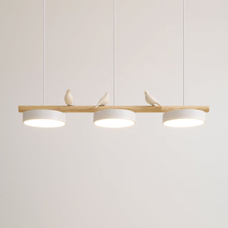 Dekorativní LED Závěsné Svítidlo | Moderní Lustr s Ptáčky