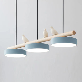 Dekorativní LED Závěsné Svítidlo | Moderní Lustr s Ptáčky
