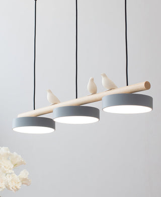 Dekorativní LED Závěsné Svítidlo | Moderní Lustr s Ptáčky