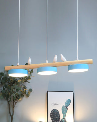 Dekorativní LED Závěsné Svítidlo | Moderní Lustr s Ptáčky