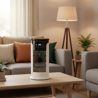 Sloupový ventilátor nastavitelné proudění vzduchu na léto 1