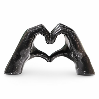Modern Heart Statue Figurine for Interior