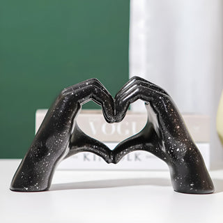 Modern Heart Statue Figurine for Interior