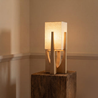Stojací lampa japonský Wabi Sabi minimalistický