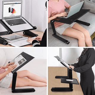 Stojak na laptopa nowoczesny obrotowy o 360° do pracy