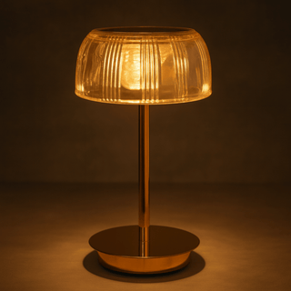 Stolní lampa LED křišťálová moderní osvětlení
