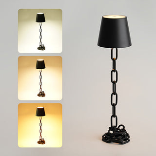 Nowoczesna lampa stołowa LED z łańcuchem