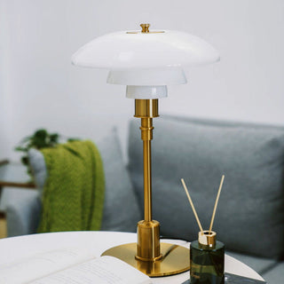 Lampa stołowa LED retro