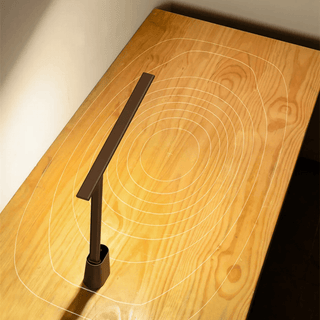 LED desk lamp foldable rechargeable smart