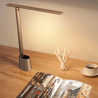 LED desk lamp foldable rechargeable smart