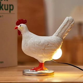 Stolní lampa kuře dekorativní LED