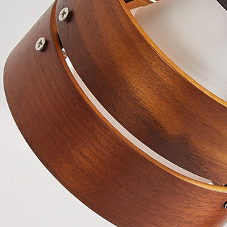 Stolní lampa kulatá s klipem dekorativní do ložnice