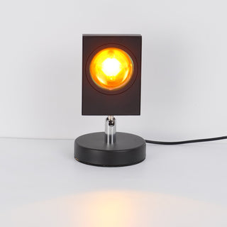 Stolní lampa moderní černá Sunset USB