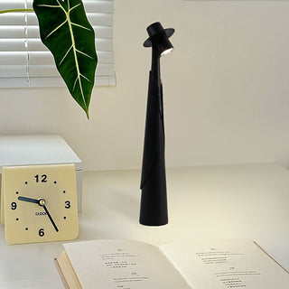 Stolní lampa moderní gentleman styl