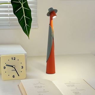 Stolní lampa moderní gentleman styl
