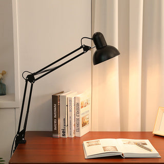 Stolní lampa nastavitelné rameno industriální styl