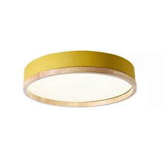 Minimalistyczne, okrągłe, nowoczesne oświetlenie sufitowe LED