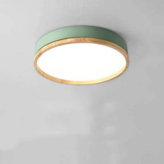 Minimalistyczne, okrągłe, nowoczesne oświetlenie sufitowe LED