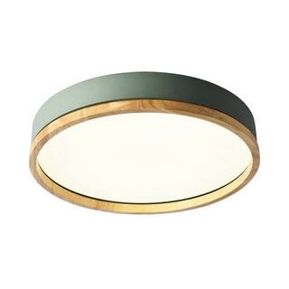 Minimalistyczne, okrągłe, nowoczesne oświetlenie sufitowe LED