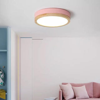 Minimalistyczne, okrągłe, nowoczesne oświetlenie sufitowe LED