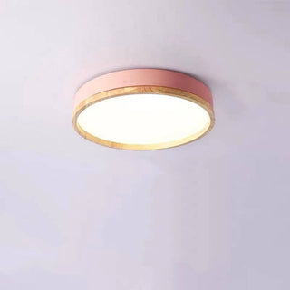 Minimalistyczne, okrągłe, nowoczesne oświetlenie sufitowe LED