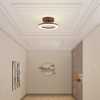 Ceiling LED light modern hallway circular style