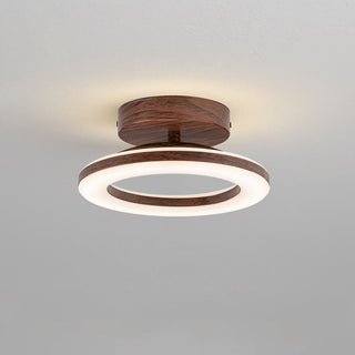 Ceiling LED light modern hallway circular style