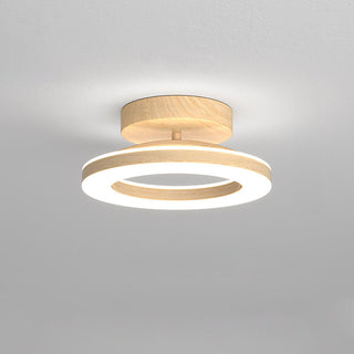 Ceiling LED light modern hallway circular style