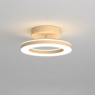 Ceiling LED light modern hallway circular style