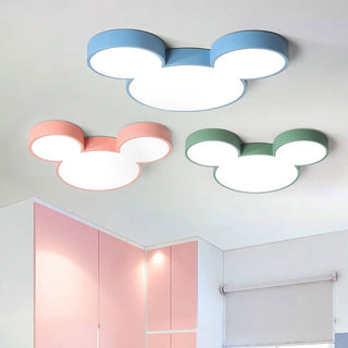 Stropní lampa LED kreslená kulatá dětská