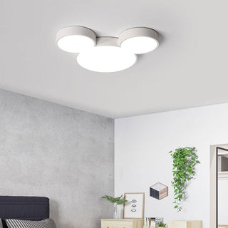 Stropní lampa LED kreslená kulatá dětská