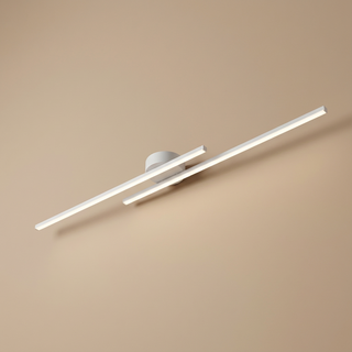 Nowoczesna minimalistyczna liniowa lampa sufitowa LED
