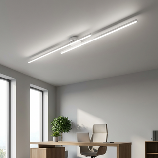 Nowoczesna minimalistyczna liniowa lampa sufitowa LED