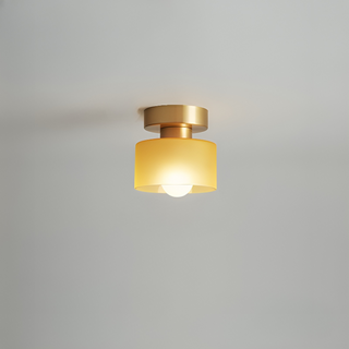 Minimalist Cylindrical LED Ceiling Lamp