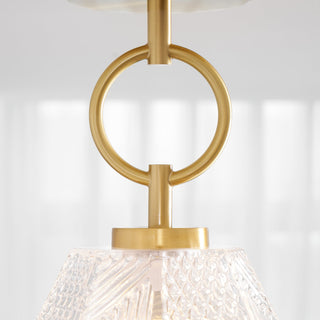 Stropní lampa moderní zlatá LED