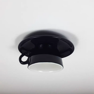 Stropní lampa retro dekorativní přisazená