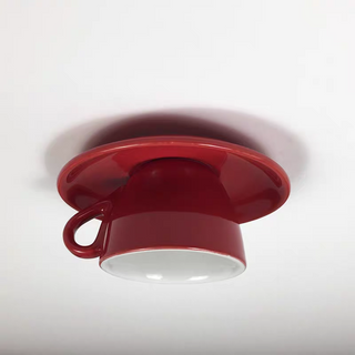 Stropní lampa retro dekorativní přisazená