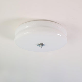 Vintage białe oświetlenie sufitowe LED