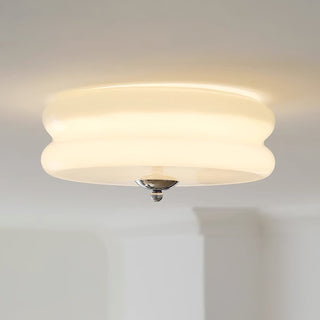 Vintage białe oświetlenie sufitowe LED