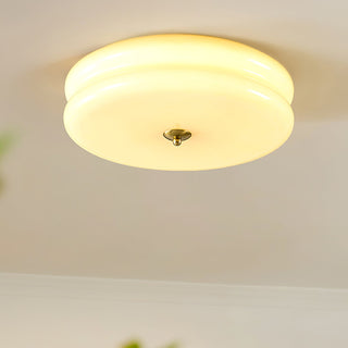 Vintage białe oświetlenie sufitowe LED