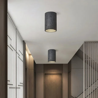 Stropní světlo minimalistický válcový LED