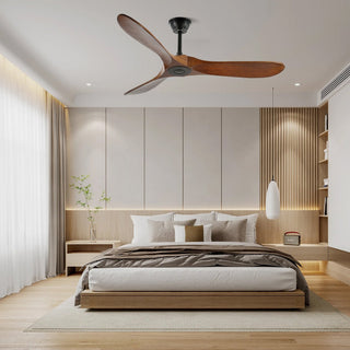 Stropní ventilátor moderní tichý letní design
